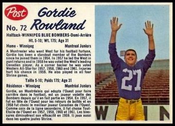 72 Gord Rowland